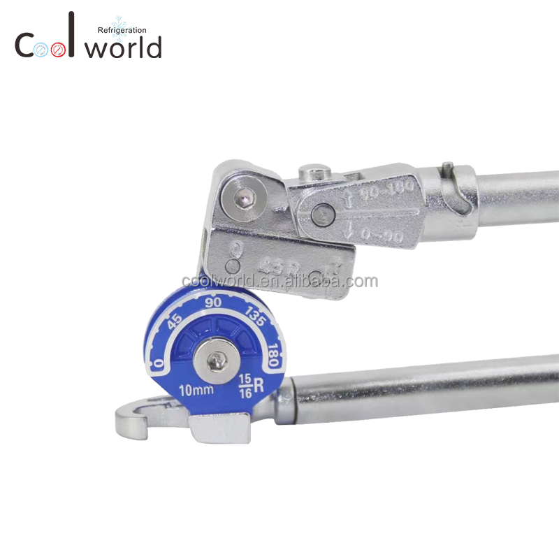 CT-365-06 manual strong tube bender 180 Degree 10mm copper tube bender, stainless steel tube bender