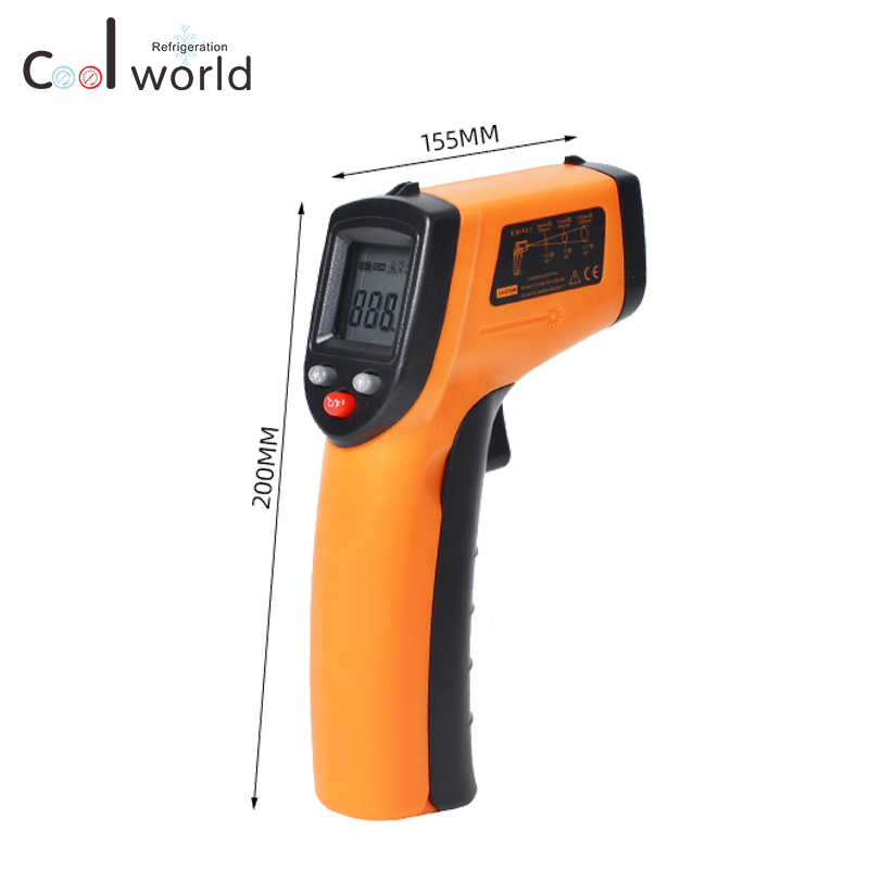 GM320 Industrial handheld thermometers digital non contact infrared with laser targeting