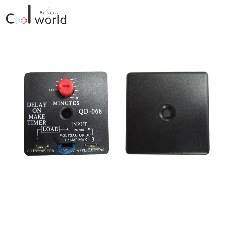 high quality QD-068 delay on make timer 10 mins timer delay switch