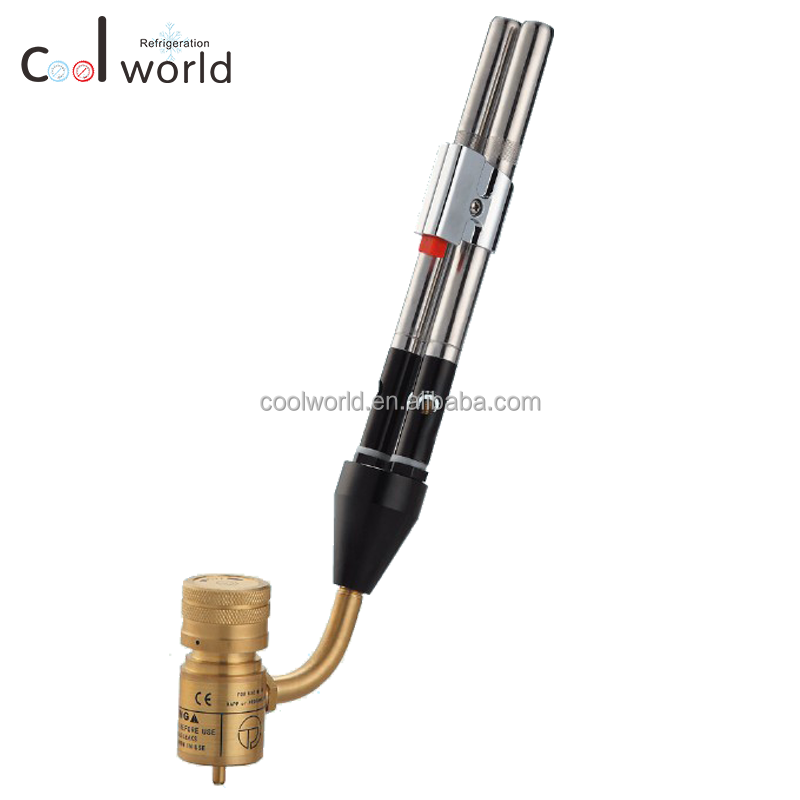 CWD-1D3 Triple tip hand torch, tips spin 360 degree soft solder 15cm copper tubing