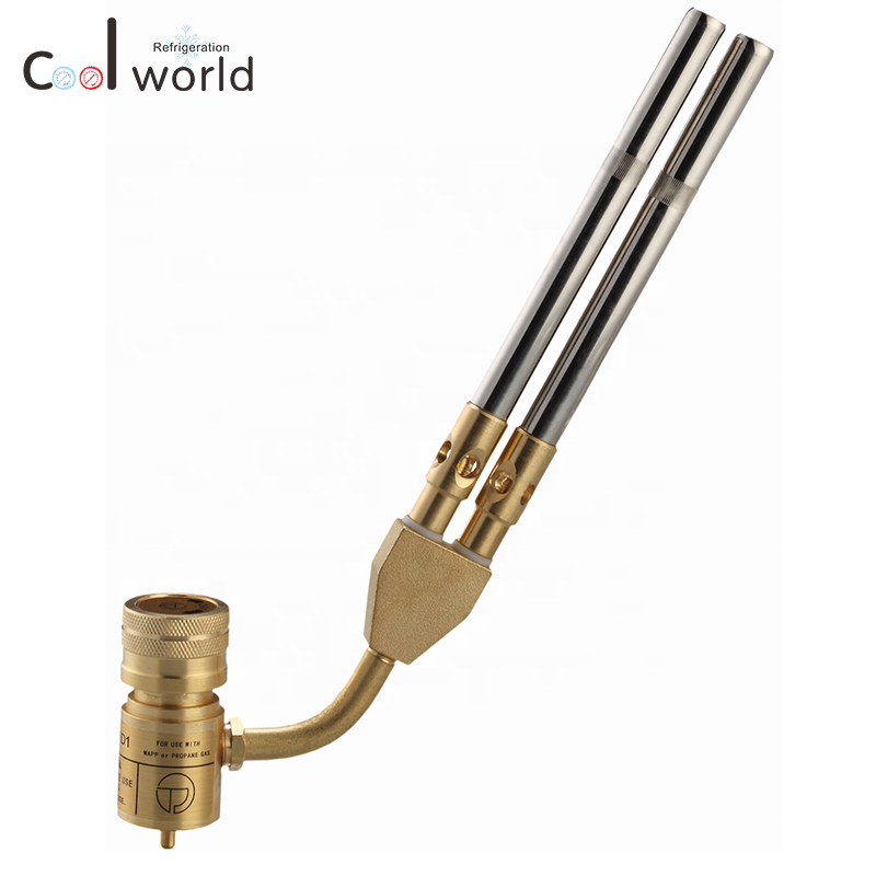 COOLWORLD CWD-1D1 MAPP gas Torch copper double tube hand torch welding torch