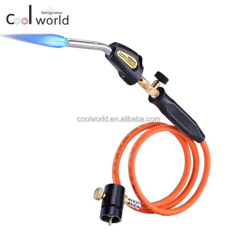 CWD-806 Stainless steel tip Propane Torch Kit with Hose for copper aluminum Soldering Brazing