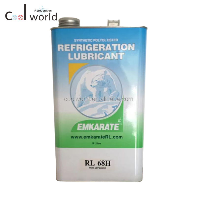 high quality Emkarate 5L Refrigerant Compressor Lubrication Oil RL68H RL32H