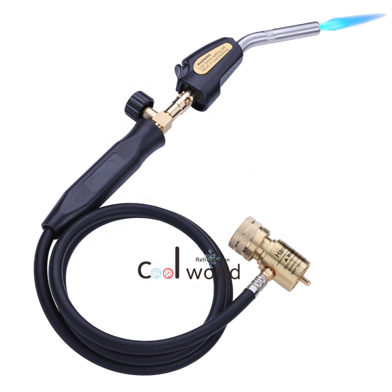 CWD-3PRO Portable Propane Torch,Trigger Start Hose Mapp Gas Torch Kit with Self Ignition