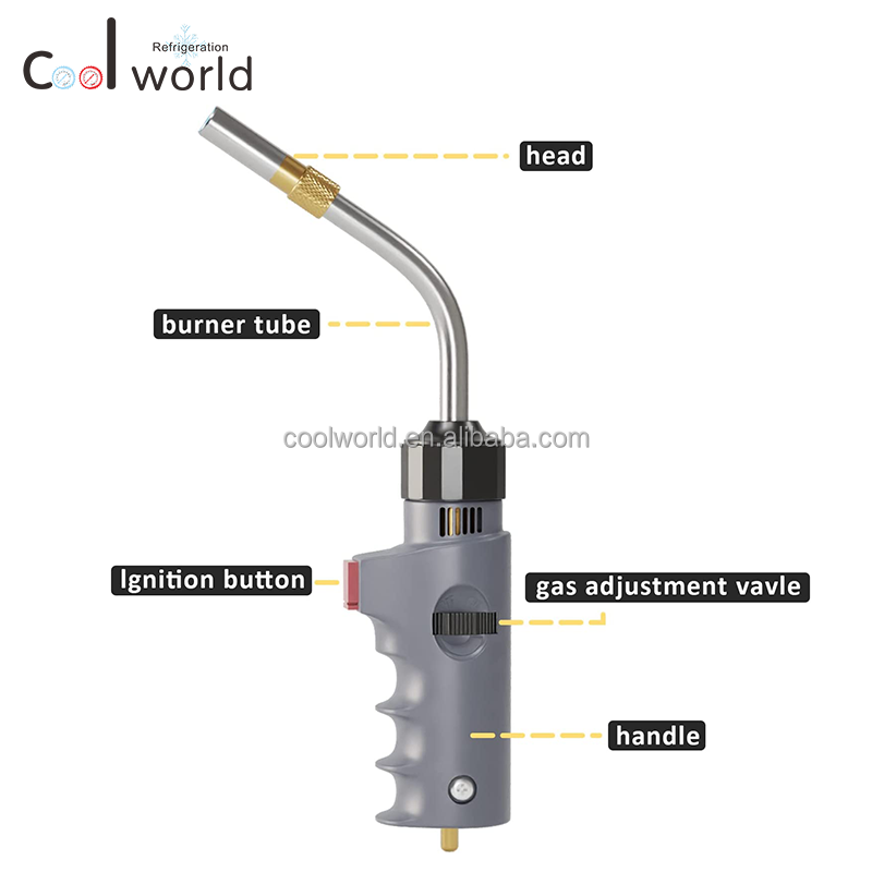 RTM-039 Heavy duty Trigger Start Propane Torch For Light Welding, Soldering, Brazing