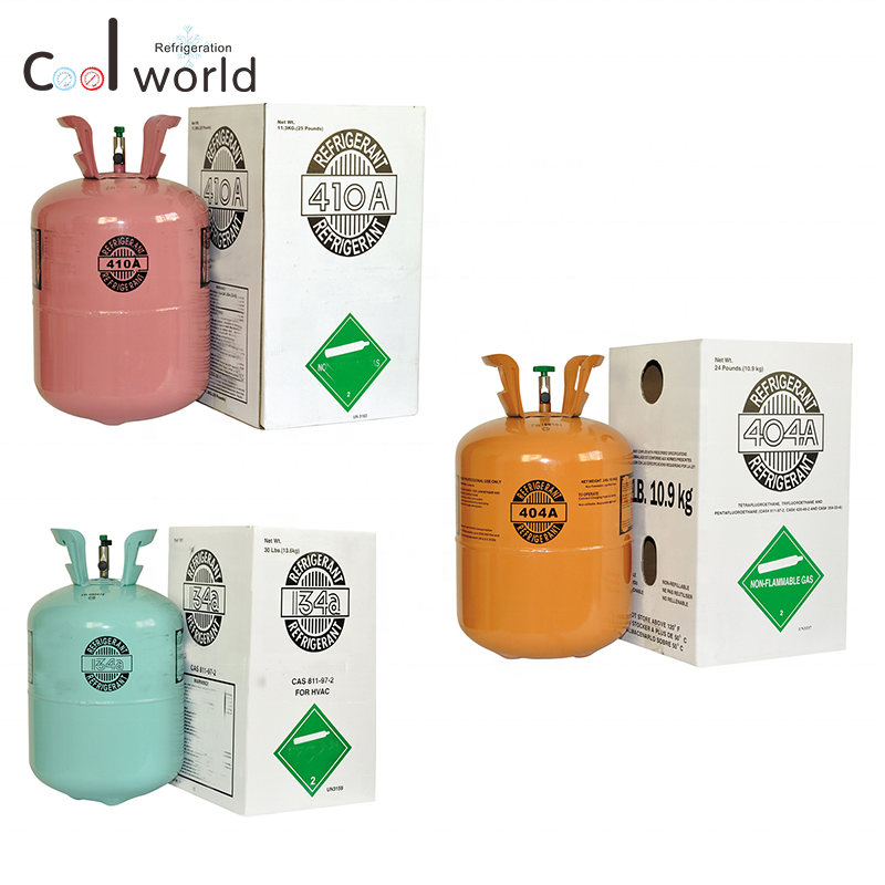 refrigerant gas 99.9% purity 13.6 kg 30LBS refrigerant r134a gas price