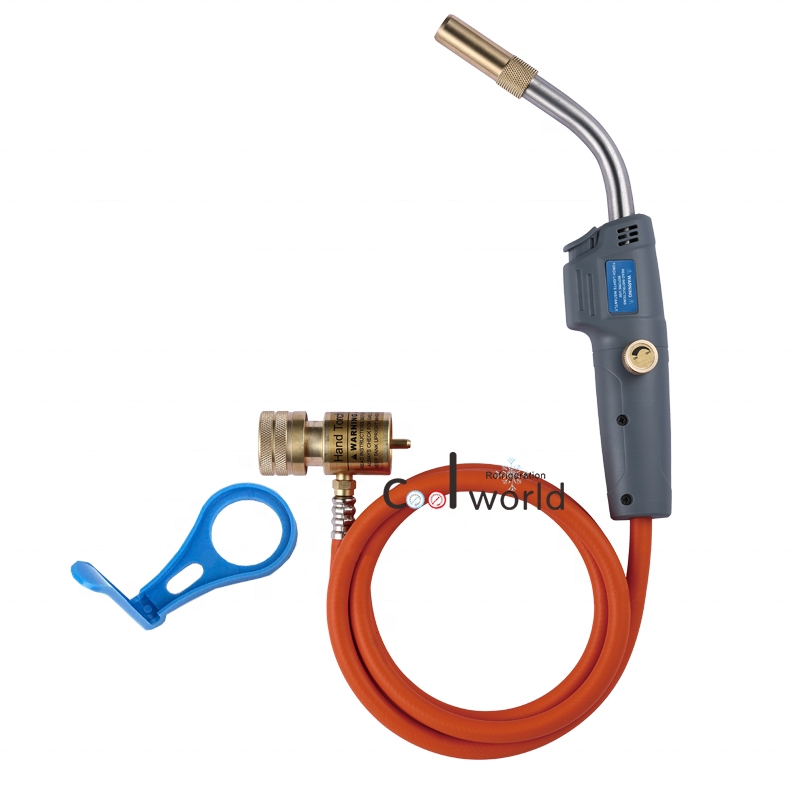 New MAPP Gas Turbo Torch with Hose,HVAC welding tool copper pipe hand torch mapp gas torch