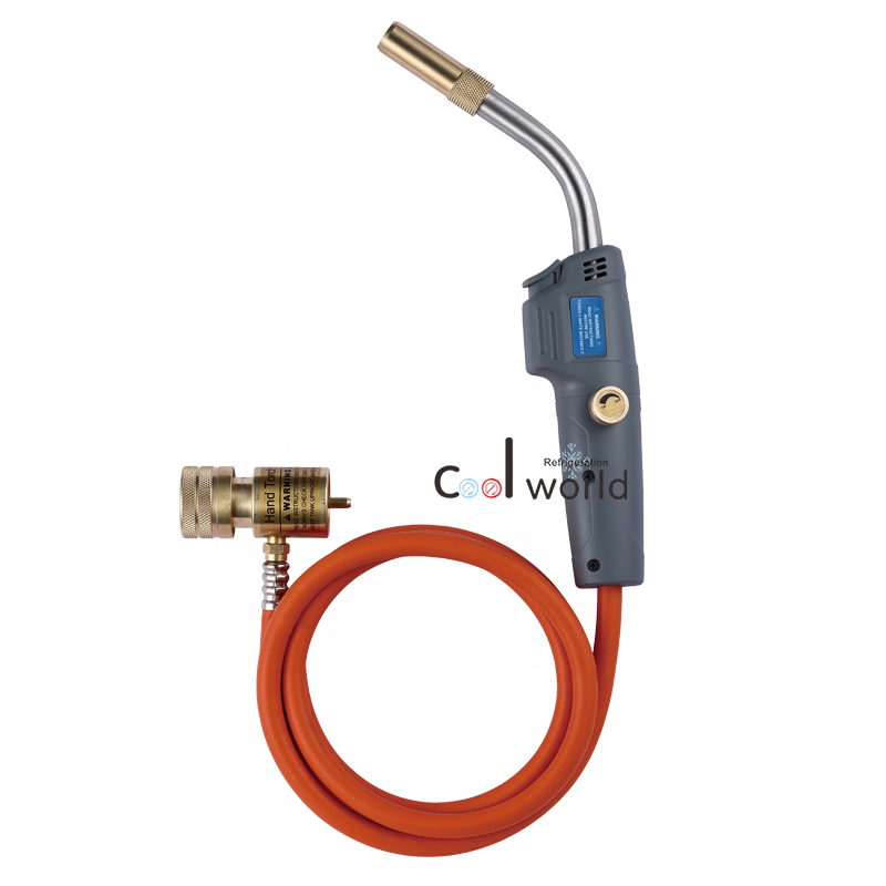 New MAPP Gas Turbo Torch with Hose,HVAC welding tool copper pipe hand torch mapp gas torch