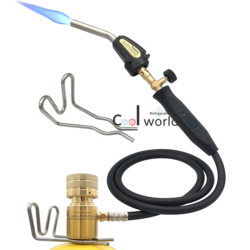 CWD-3PRO Portable Propane Torch,Trigger Start Hose Mapp Gas Torch Kit with Self Ignition