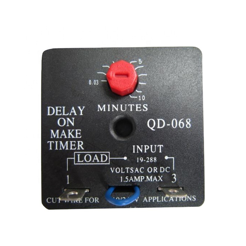 high quality QD-068 delay on make timer 10 mins timer delay switch