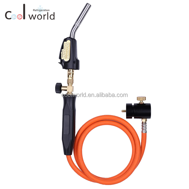 CWD-806 Stainless steel tip Propane Torch Kit with Hose for copper aluminum Soldering Brazing