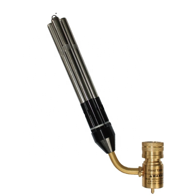 CWD-1D3 Triple tip hand torch, tips spin 360 degree soft solder 15cm copper tubing