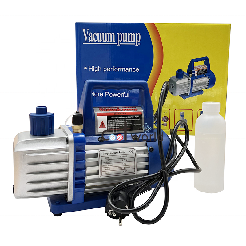 SVP115 Single Stage Vacuum Pump 1.8CFM Oil Lubricant Vacuum Pumps