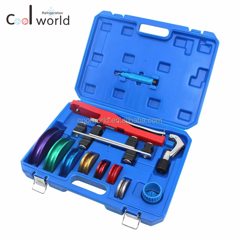 New CT-999RF-C tube bender kit with color wheel, reverse direction bending function for Copper tube aluminum tube