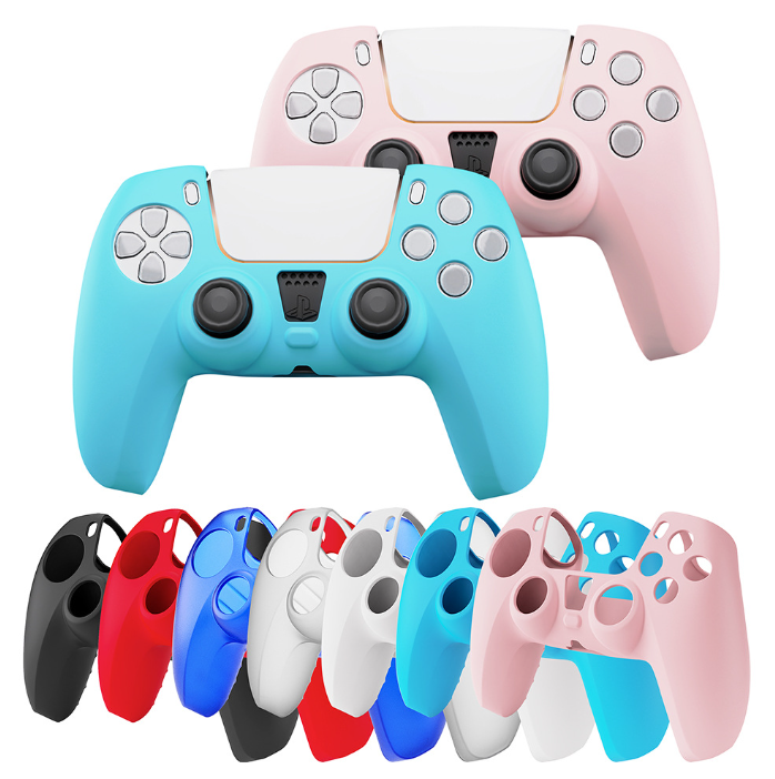 DIY customized print colorful silicone scuff unda de silicona para control joystick skin cover  for ps5 controller shell case