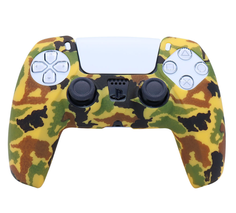 DIY customized print colorful silicone scuff unda de silicona para control joystick skin cover  for ps5 controller shell case