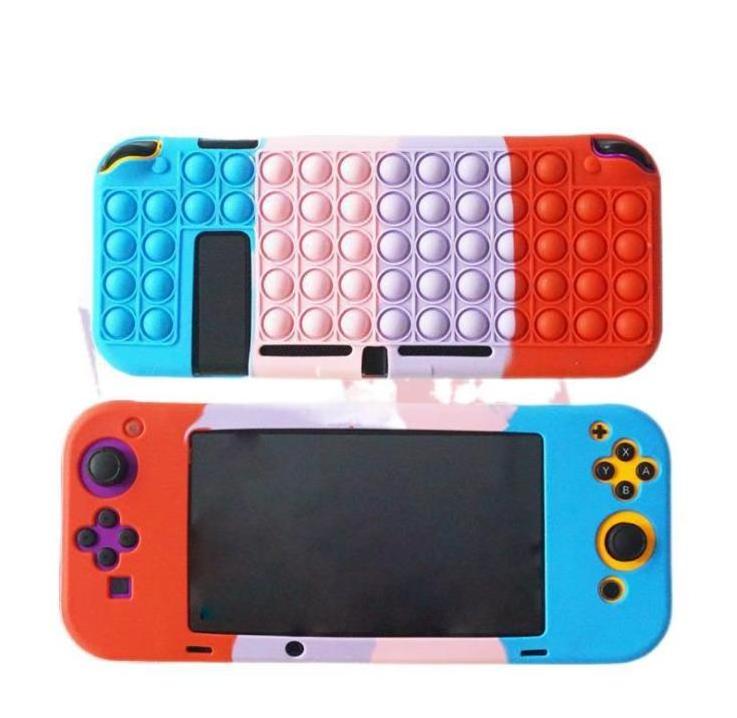 Fidget toy silicone protective cover is suitable for custom nintendo switch / switch lite Protective shell