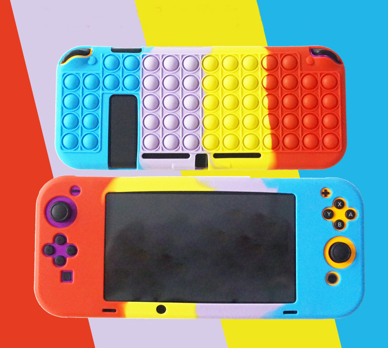 Fidget toy silicone protective cover is suitable for custom nintendo switch / switch lite Protective shell