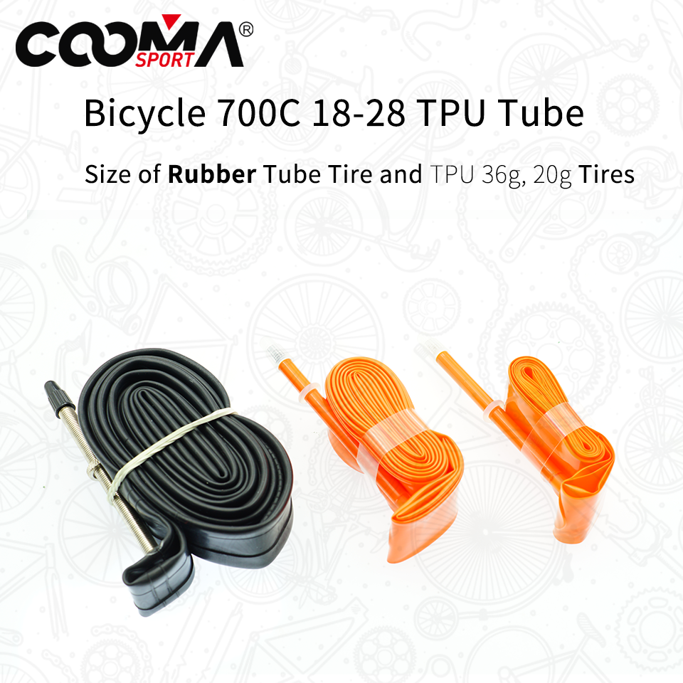 Ultralight TPU Road Inner 700c Tube Bike Road  French Valve 700 18 25 28 32 38 Super Light MTB Bicycle Tire 29 inch