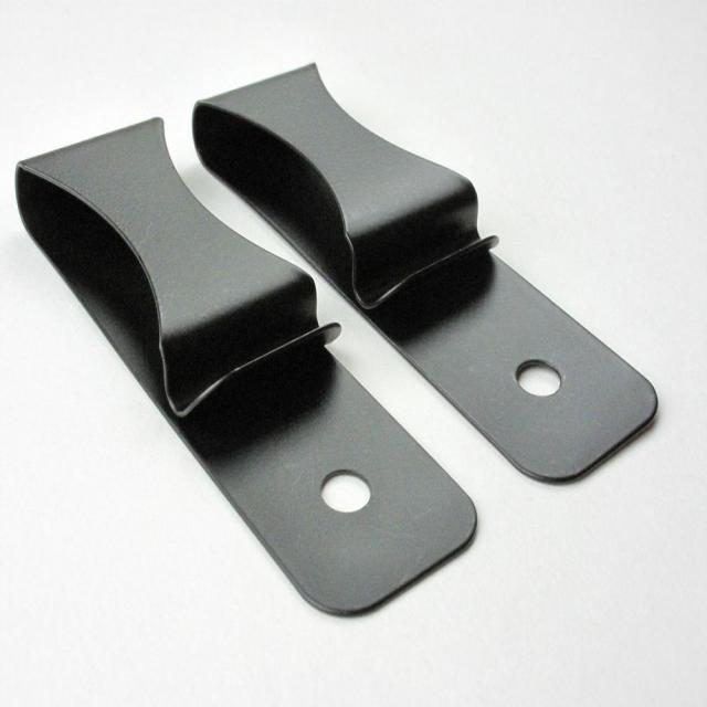 custom bracket metal holster belt clip processing stainless steel sheet metal stamping parts Fabrication Services