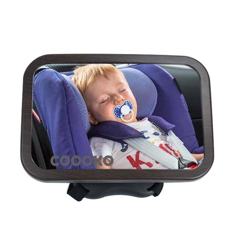 Top high quality best selling shatter proof safe baby mirror car