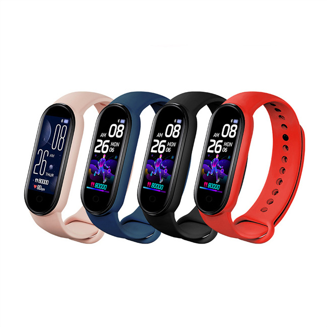 M6 Bracelet Custom Wrist Fitness Smart Band Bracelet Smart Watch 2023 M4/M5/M7/ M6 Smartwatch