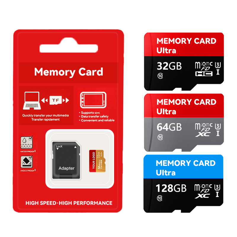 Factory OEM Logo 128gb 64gb sd card 128gb 1tb 32 gb 256gb 512gb 64 gb memory card 128gb 1tb 32gb sd memory card for phone camer