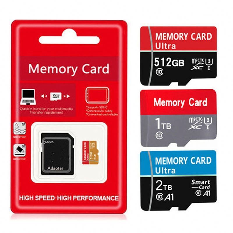 SD Card 4GB 8GB 16GB 32GB 64GB 128GB 256GB 512GB 1TB Memory Cards Sd Cart 32gb 64gb 128gb 256gb Flash Memory Tf Sd Card