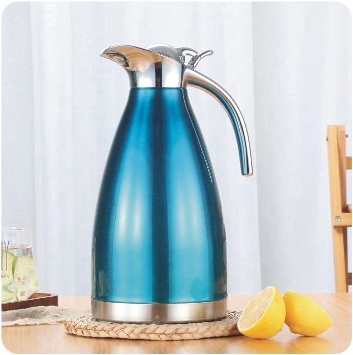 Stainless steel vacuum household Pour Over Coffee Drip Kettle European style hotel double wall insulated coffee kettles teapot