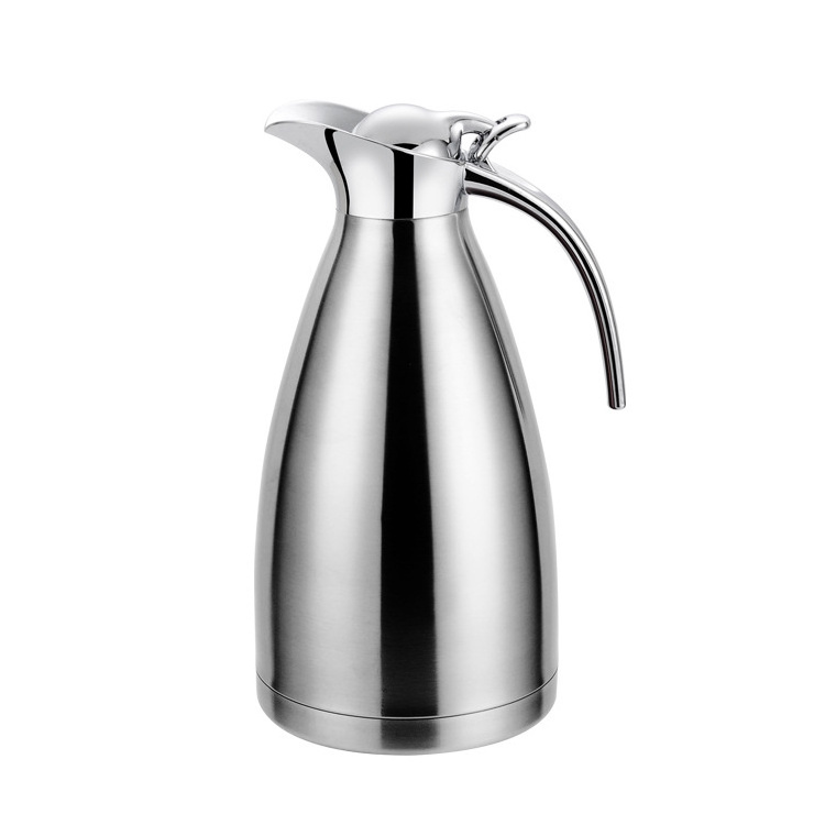 Stainless steel vacuum household Pour Over Coffee Drip Kettle European style hotel double wall insulated coffee kettles teapot