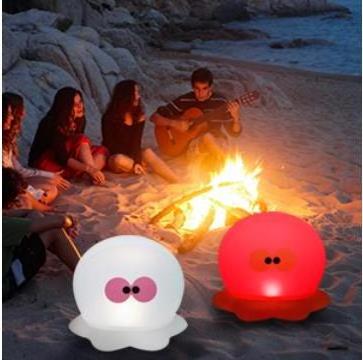 Cootway Octopus LED Plastic Solar Lights Decorative Lighting Solar Lights Outdoor Inflatable