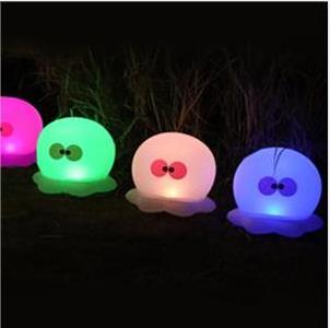 Cootway IP68 Waterproof Solar LED Christmas Lights Floating Outdoor Garden Inflatable Light Octopus