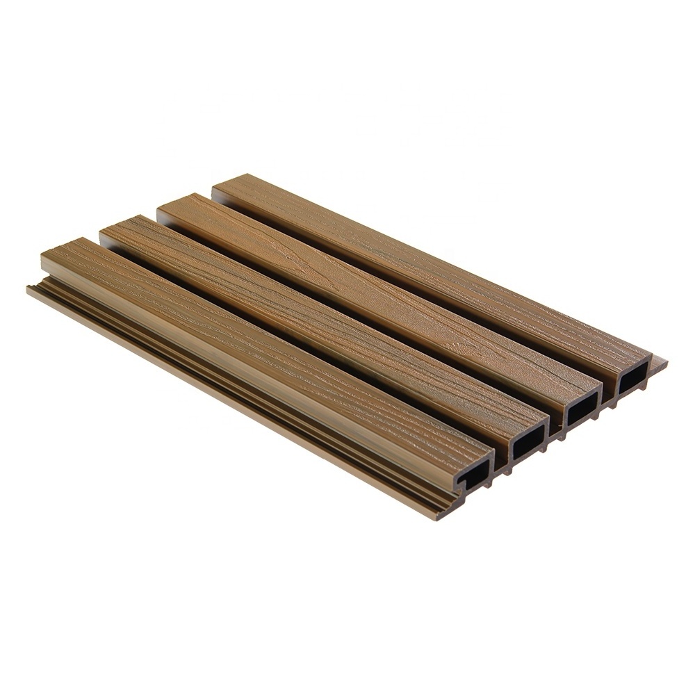 Modern Style Luxury Timber Strips 3D Exterior Walls Decorative Reclaimed Bamboo Wood Panel