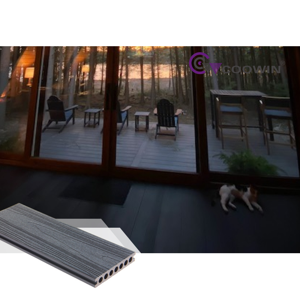 Cheap Prices Wood Plastic Composite Decking Wpc Co extrusion Outdoor Flooring Boards