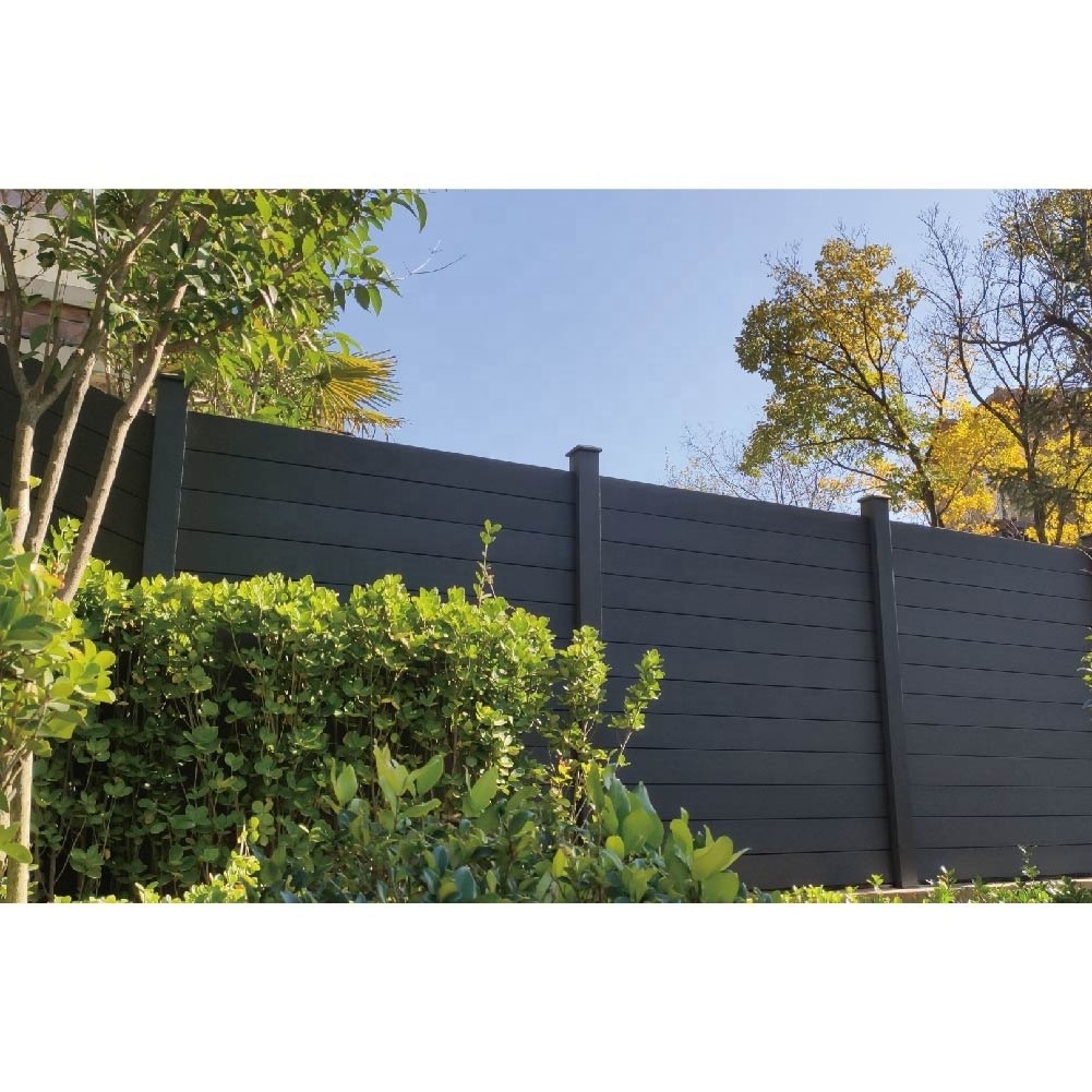 Swimming Pool Side Residential Privacy Wpc Fence and Gate