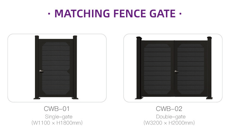 Wholesale sanding privacy fence pvc fences and gates for houses panel fence