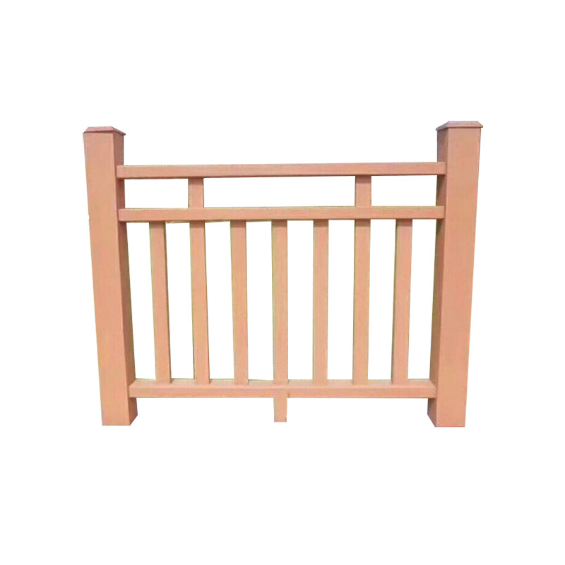 Wood Plastic Composite Decking Used Handrails Terrace Railing Designs Balcony WPC Guard Railing