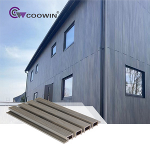 Coowin oem wpc exterior external board look like composite woods for outdoor wall cladding