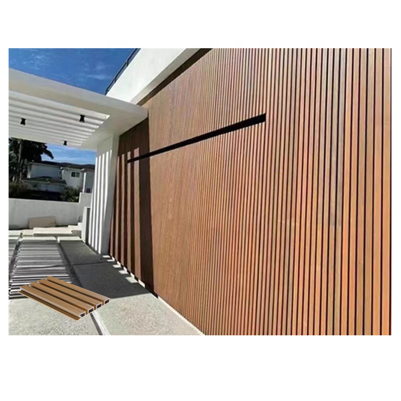 Slatted Latest Modern Lightweight Exterior Wall Aluminum Composite Panel Materials