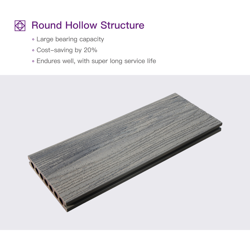 Cheap Prices Wood Plastic Composite Decking Wpc Co extrusion Outdoor Flooring Boards