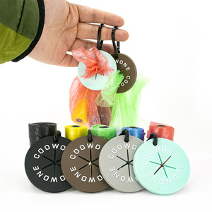 2023 Silicone Dog Poop Bag Clips Hands Free Pet Waste Bag Carrier Poop Bag Dispenser Accessory Clip Carrier