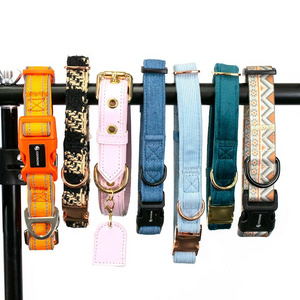 Collars For Pets Colorful Dog Collar Designer Pet Collars Leashes Pet Supplies