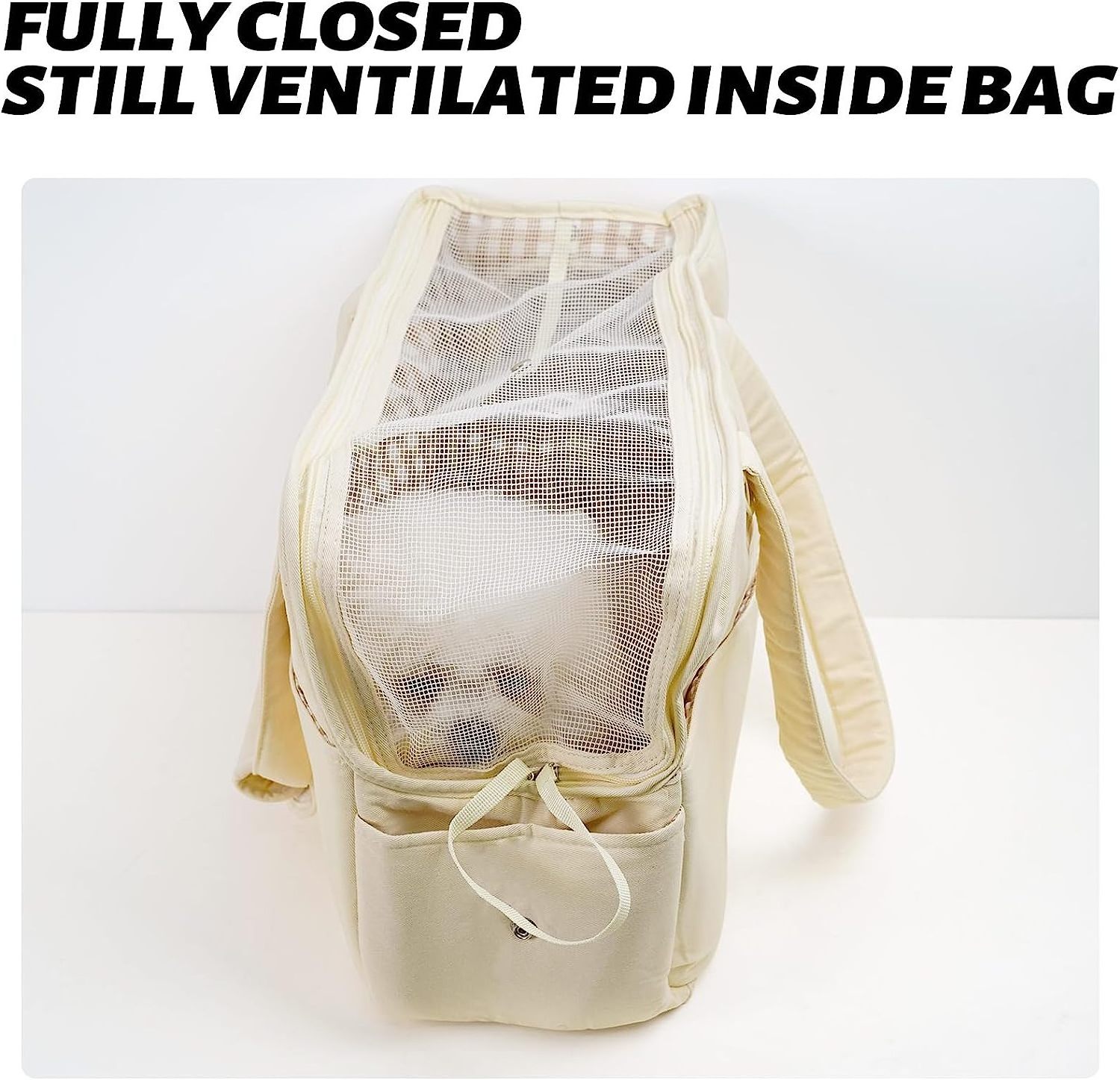 Dog Carrier for Small Dogs Cat Collapsible Travel Puppy Carrier with Large Pockets Dog Carrier