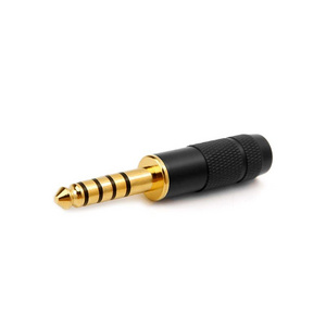 4.4mm Jack 5 Poles Male Full Balanced Headphone Earphone Plug Adapter