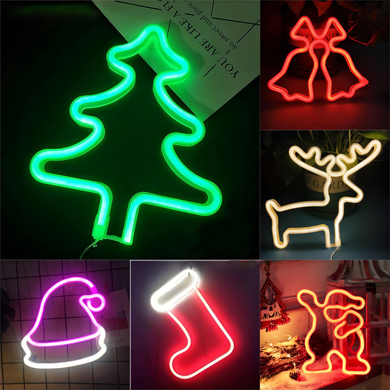 Led Neon Light Neon Sign LED Light Box Led Poster Frame Christmas Holiday Decoration Neon Advertising Acrylic Customized 50000