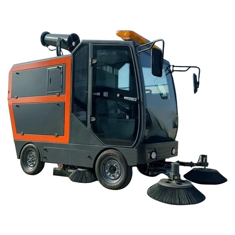 Cophilo C210 battery-powered Electric Drive Ride-On street Vacuum Cleaner Floor Park Road Sweeper Cleaning Sweeping Machine