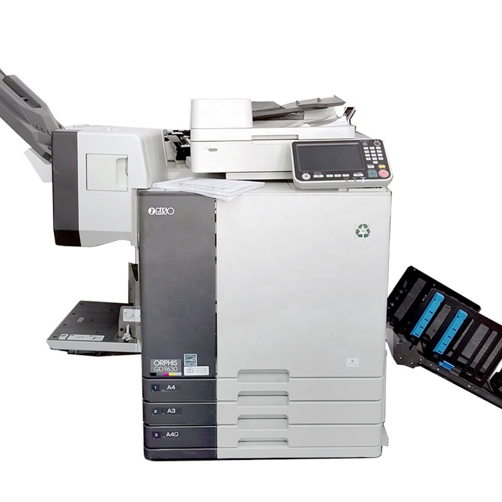 High Quality GD9630 Machine High-Speed CMYK Gray A3 Photocopier 160PPM Good Price Riso Comcolor GD 9630 Printer