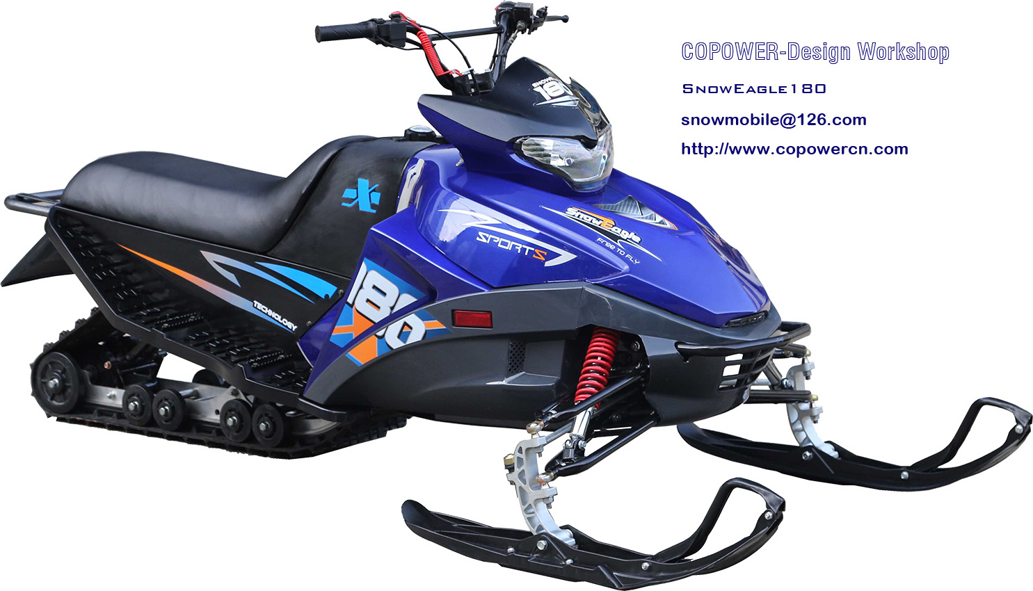 COPOWER E3000 Children's electric snowmobile Snow vehicle mobile e snow mobile  for sale (Direct factory)