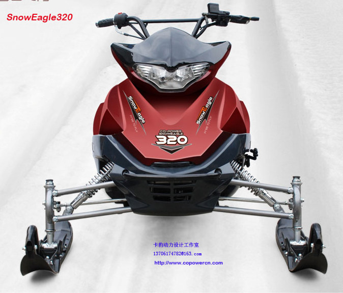 New 320cc children's Snow Scooter, children's Snowmobile, children's skiing (Direct factory)