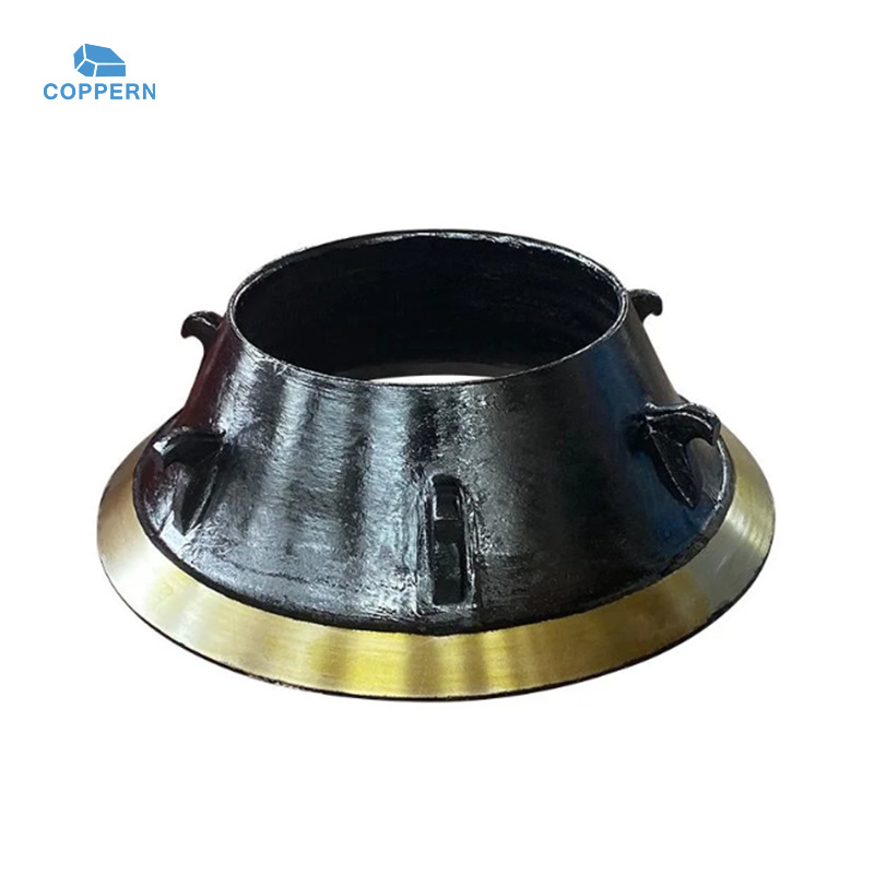 COPPERN High Manganese Steel gp100 gp330 gp500 Mantles and Bowl Liners Cone Crusher Parts